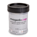 12 Panel + 3 Adulterants CLIA Waived Magenta Clicker Cup